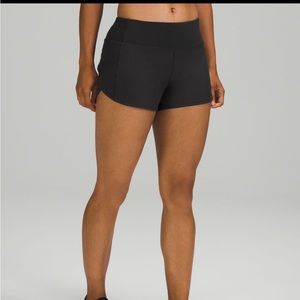 Lululemon Speed Up Mid-Rise Lined Short - Size 6 (Tall)